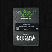 Dunkle Green House Seeds Sugarlato Auto Packung, King’s Tart x Gelato #41 Auto, mit Strain Hunters Logo