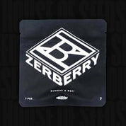 Black Zerberry Samenpaket von Grounded Genetics; fettes weißes Logo; 7 Samen - Zunami x RS11.