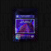 Leuchtende Wizard Trees Packung von Studio Cherry mit Neonfarben, QR-Code und Hinweis auf den Inner Circle